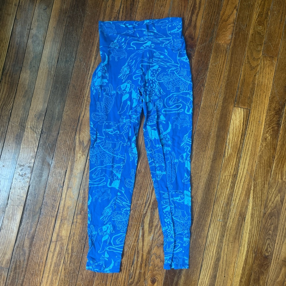 Nooworks Blue Dogs leggings